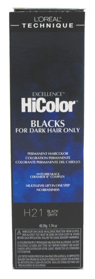 Picture of Loreal Excel Hicolor H21 Tube Black Onyx 1.74oz (3 Pack)