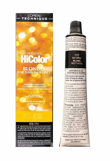 Picture of Loreal Excellence Hicolor H13 Tube Natural Blonde 1.74 Ounce (51ml) (3 Pack)