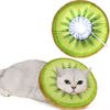 Picture of ANWA Adjustable Cat Cone Collar Soft, Cute Cat Recovery Collar, Cat Cones After Surgery for Kittens