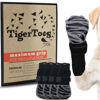 Picture of DOK TigerToes Premium Non-Slip Dog Socks for Hardwood Floors - Extra-Thick Grip That Works Even When Twisted - Prevents Licking, Slipping, and Great for Dog Paw Protection (X-Small)