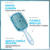 Picture of Wet & Dry Vented Detangling Hair Brush, Wathet Blue