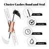 Picture of Lash Clusters DIY Lash Extension Kit 204 Individual Lashes Clusters Eyelash Extension Kit with Applicator and Lash Bond & Seal,Lash Extension Remover Mix 10-16mm C D Curl EASY TO USE-（DM01+DM17）