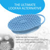 Picture of Avilana Exfoliating Silicone Body Scrubber - Hygienic Shower Loofah Sponge Alternative for Deep Clean & Soft Skin