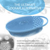 Picture of Avilana Exfoliating Silicone Body Scrubber - Hygienic Shower Loofah Sponge Alternative for Deep Clean & Soft Skin