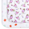 Picture of Pack and Play Sheets Girl Red Floral, Compatible with Graco Pack and Play