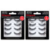 Picture of Ardell Demi Wispies False Eyelashes Black, Eye Make-Up Enhancement, Full Volume Strip Lashes - 4 pairs, 2 Pack