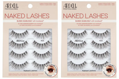 Picture of Ardell Strip Lashes Naked Lashes #422, 4 Pairs x 2-Pack