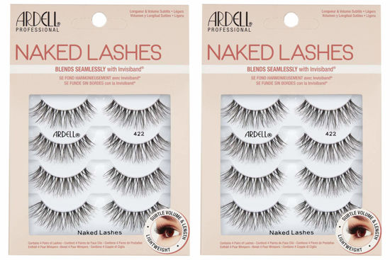 Picture of Ardell Strip Lashes Naked Lashes #422, 4 Pairs x 2-Pack