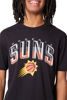 Picture of Ultra Game NBA Phoenix Suns Mens Arched Plexi Short Sleeve Tee Shirt, Black, Large