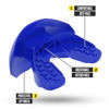 Picture of Nxtrnd One Football Mouth Guard, Strap Included, Fits Adult & Youth (Royal Blue)