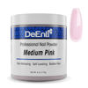 Picture of DeEnti Acrylic Nail Powder, 4oz Medium Pink Acrylic Powder Dip for Nails, Long Lasting Salon Quality, Bubble Free Professional Nail Powder for Manicure, Nail Art, Fake Nails, Nail Carving & Extensions