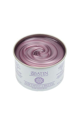 Picture of Satin Smooth Amethyst Crystal Hair Removal Wax 14oz.