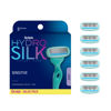 Picture of Schick Hydro Silk Sensitive Razor Blade Refills, 6 Count | 5-Blade Sensitive Skin Razors for Women | Womens Razor Refills for Sensitive Skin