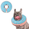 Picture of Supet Inflatable Dog Cone Collar Alternative after Surgery, Dog Neck Donut Collar Recovery E Collar for Post Surgery, Soft Dog Cone for Small Medium Puppies Cats