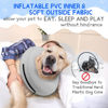 Picture of Supet Inflatable Dog Cone Collar Alternative after Surgery, Dog Neck Donut Collar Recovery E Collar to Stop Licking, Soft Dog Cone for Small Medium Large Dogs