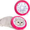 Picture of ANWA Adjustable Cat Cone Collar Soft, Cute Cat Recovery Collar, Cat Cones After Surgery for Kittens