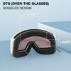 Picture of DBIO Ski Goggles - OTG UV Protection Anti fog Snow/Snowboard Goggles for Men Women Adult Youth