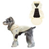 Picture of CuteBone Dog Hoodie Turtleneck Pet Outfit Puppy Clothes Cat Coat Hooded Quilted Soft Leather Panel DH03S