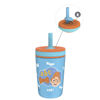 Picture of Zak Designs Blippi Kelso Toddler Cups For Travel or At Home, 12oz Vacuum Insulated Stainless Steel Sippy Cup With Leak-Proof Design is Perfect For Kids (Blippi)