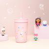 Picture of Zak Designs DreamWorks Gabby's Dollhouse Kelso Toddler Cups For Travel or At Home, 12oz Vacuum Insulated Stainless Steel Sippy Cup With Leak-Proof Design is Perfect For Kids (Cakey Cat)