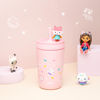 Picture of Zak Designs DreamWorks Gabby's Dollhouse Kelso Toddler Cups For Travel or At Home, 12oz Vacuum Insulated Stainless Steel Sippy Cup With Leak-Proof Design is Perfect For Kids (Cakey Cat)