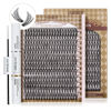 Picture of LASHVIEW Lash Extension Clusters with Lash Bond and Seal 168pcs D Curl Lash Clusters Natural Look Cluster Lashes Extensions and Bond and Seal Glue Waterproof, Latex Free Reusable 9-16mm MIX (40D)