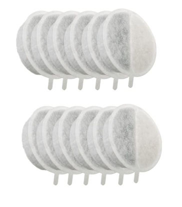 Picture of Nugget Cat Fountain Filters, Fits Both Nugget and Nugget Lite Cat and Dog Water Drinking Fountains (12-Pack)