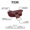 Picture of TCK Baseball/Softball Youth Belt & Socks Combo Set (Maroon, Small)