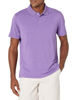 Picture of Amazon Essentials Men's Slim-Fit Quick-Dry Golf Polo Shirt, Purple Heather, Small