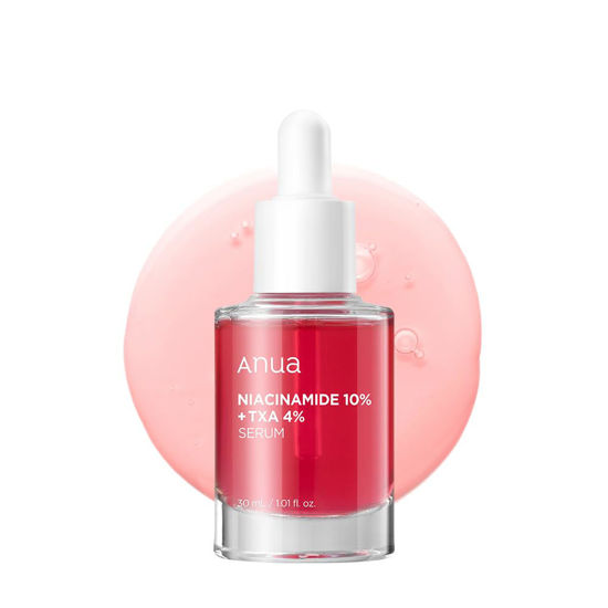 Picture of Anua 10% Niacinamide+ 4% Tranexamic Acid Serum, Ceramide, Hyaluronic Acid, Vitamin B12 natural color, for Sensitive skin, Korean Glass Skin, Fragrance-Free (30ml /1.01 fl.oz.)