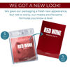 Picture of LAPCOS Red Wine Sheet Mask, Daily Face Mask to Restore and Soften Skin, Korean Beauty Favorite, 5-Pack