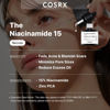 Picture of COSRX Niacinamide 15% Face Serum, Minimize Enlarged Pores, Redness Relief, Discoloration Correcting Treatment, Not Tested on Animals, Korean Skin Care, 0.67 fl.oz/20 ml