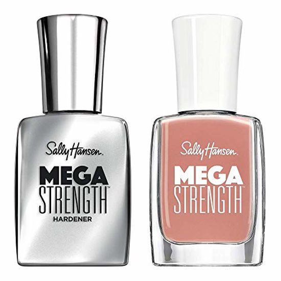 Picture of Sally Hansen Mega Strength Nail Hardener and Mega Strength Polish, Her-Oine