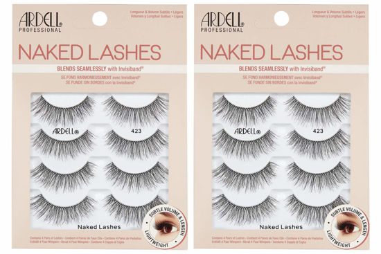 Picture of Ardell Strip Lashes Naked Lashes #423, 4 Pairs x 2-Pack