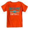 Picture of Xtreme Apparrel Miami Football Retro Team Kid's Fan T-Shirt (Orange Shirt, 3T)