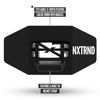 Picture of Nxtrnd Two Football Mouth Guard, Football Mouthpiece with Strap, Fits Adult & Youth (Black)