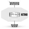 Picture of Nxtrnd Two Football Mouth Guard, Football Mouthpiece with Strap, Fits Adult & Youth (White)