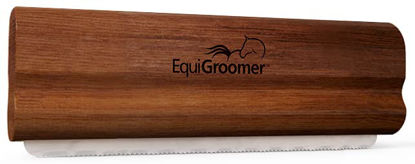 Picture of EasyGroomer Deshedding Brush for Dogs Cats| Natural Mahogany | Undercoat Tool for Large and Small Pets | Comb Removes Loose Dirt, Hair and Fur While | Perfect for Short and Long Hair Grooming Shedding