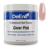 Picture of DeEnti Acrylic Nail Powder, 4oz Cover Pink Acrylic Powder Dip for Nails, Long Lasting Salon Quality, Bubble Free Professional Nail Powder for Manicure Nail Art, Fake Nails, Nail Carving & Extensions