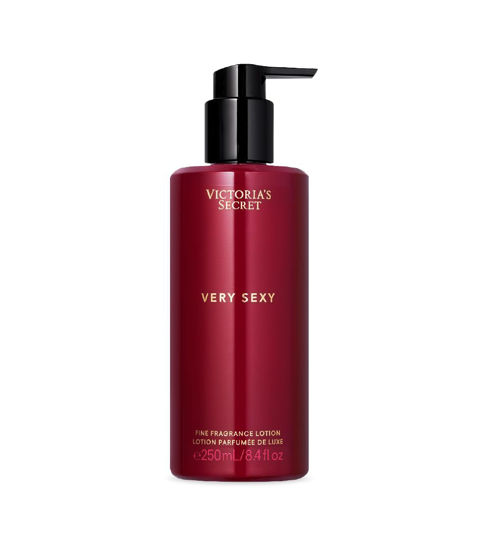 Picture of Victoria's Secret Fragrance Lotion, Very Sexy Lotion, Body Lotion for Women, Notes of Vanilla Orchid, Sun-Drenched Clementine, Wild Blackberry, Very Sexy Collection (8.4 oz)