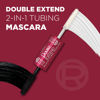 Picture of L'Oreal Paris Makeup Double Extend Tubing Mascara, Lengthening 2 Step Mascara, Smudgeproof, Black, Pack of 2