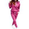 Picture of Sweatpants And Sweatshirt Set For Women,Hooded Athletic Tracksuit-Sweatsuit with Jogger Pants Lounge Sets with Pockets Women-03 Pink,Large