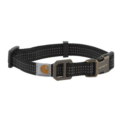 Picture of Carhartt Dog Collar Black/Brushed Brass, Large