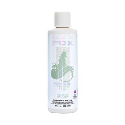 Picture of ARCTIC FOX Vegan and Cruelty-Free Semi-Permanent Hair Color Dye (8 Fl Oz, PISTACHIO MACARON)