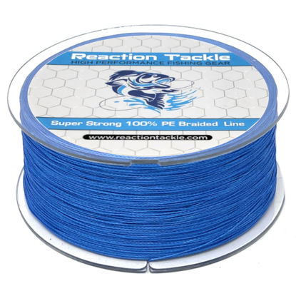 Picture of Reaction Tackle Braided Fishing Line Dark Blue 40LB 500yd