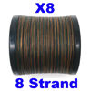 Picture of Reaction Tackle Braided Fishing Line - 8 Strand Green Camo 15LB 300yd