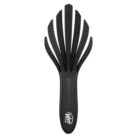 Picture of Wet Brush Go Green Curl Detangler Hair Brush - Black - Ultra-Soft IntelliFlex Detangling Bristles Glide Through Tangles with Ease - Great For Curly Hair - No Split Ends & Pain-Free for Wet or Dry Hair