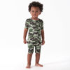 Picture of Gerber Unisex Baby Buttery Soft Short Sleeve Romper with Viscose Made from Eucalyptus, Camo, 18 Months