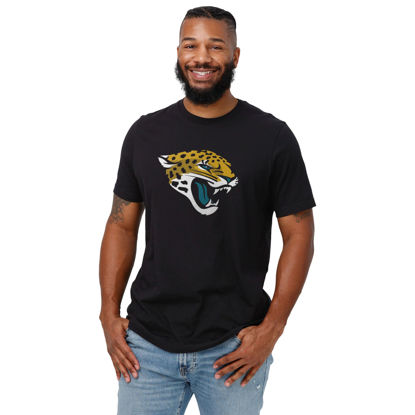 Picture of FOCO Jacksonville Jaguars Primary Logo Black T-Shirt - Large