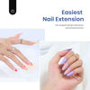 Picture of Beetles Gel Nail Kit Easy Nail Extension Set with 500Pcs Gel False Nail Tips Medium Oval Shape 5 In 1 Nail Glue Base Gel and Innovative Uv Led Lamp Easy Diy Nails Art Home 2024 Acrylic Nail Tips